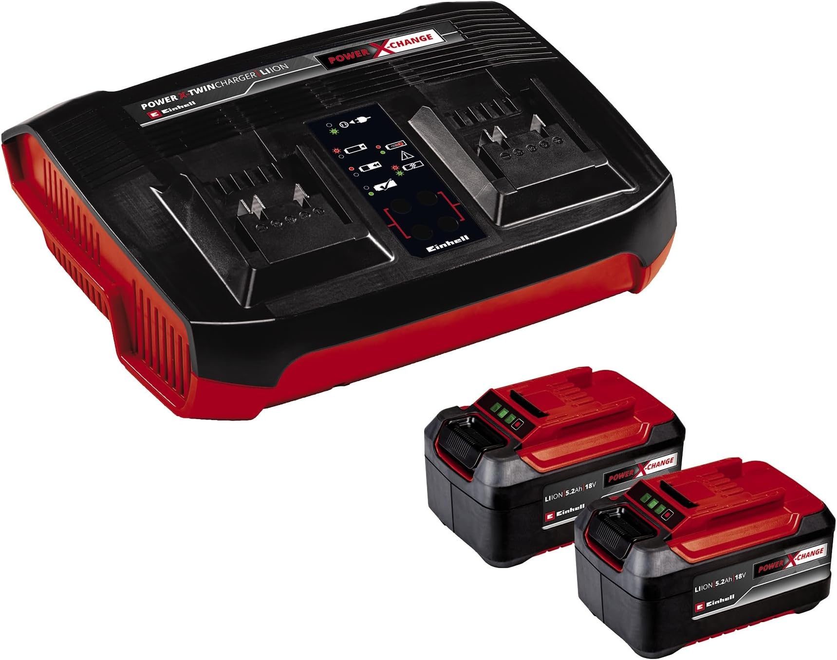 Active Energy Akku Kompatibel Mit Einhell Original Einhell Starter Kit 4,0 Ah Akku und Ladegerät Power X-Change
