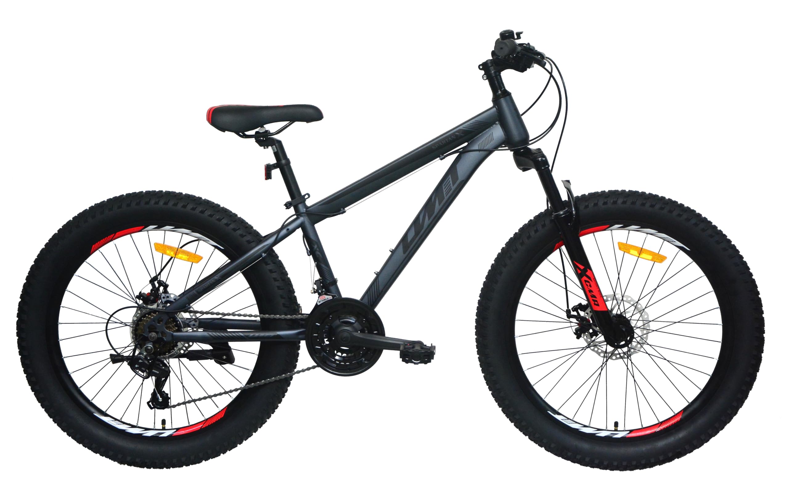 Bicicleta 24 Pulgadas niño 9-12 años | Bicicleta de montaña + Ruedas Fat 3.0 + 21 Velocidades Shimano + Suspensión Delantera | Ideal para Aventuras al Aire Libre