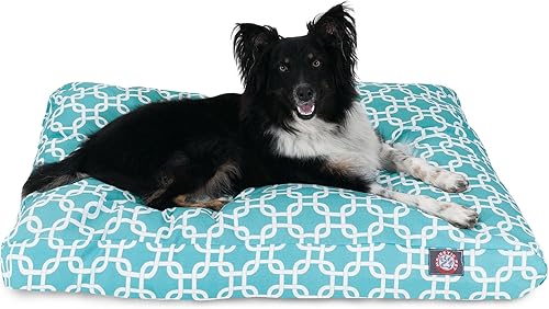 Miniatura 32 de Majestic Pet Products - Cama rectangular extragrande para perros y mascotas, para interiores y exteriores, con funda extraíble y lavable Negro
