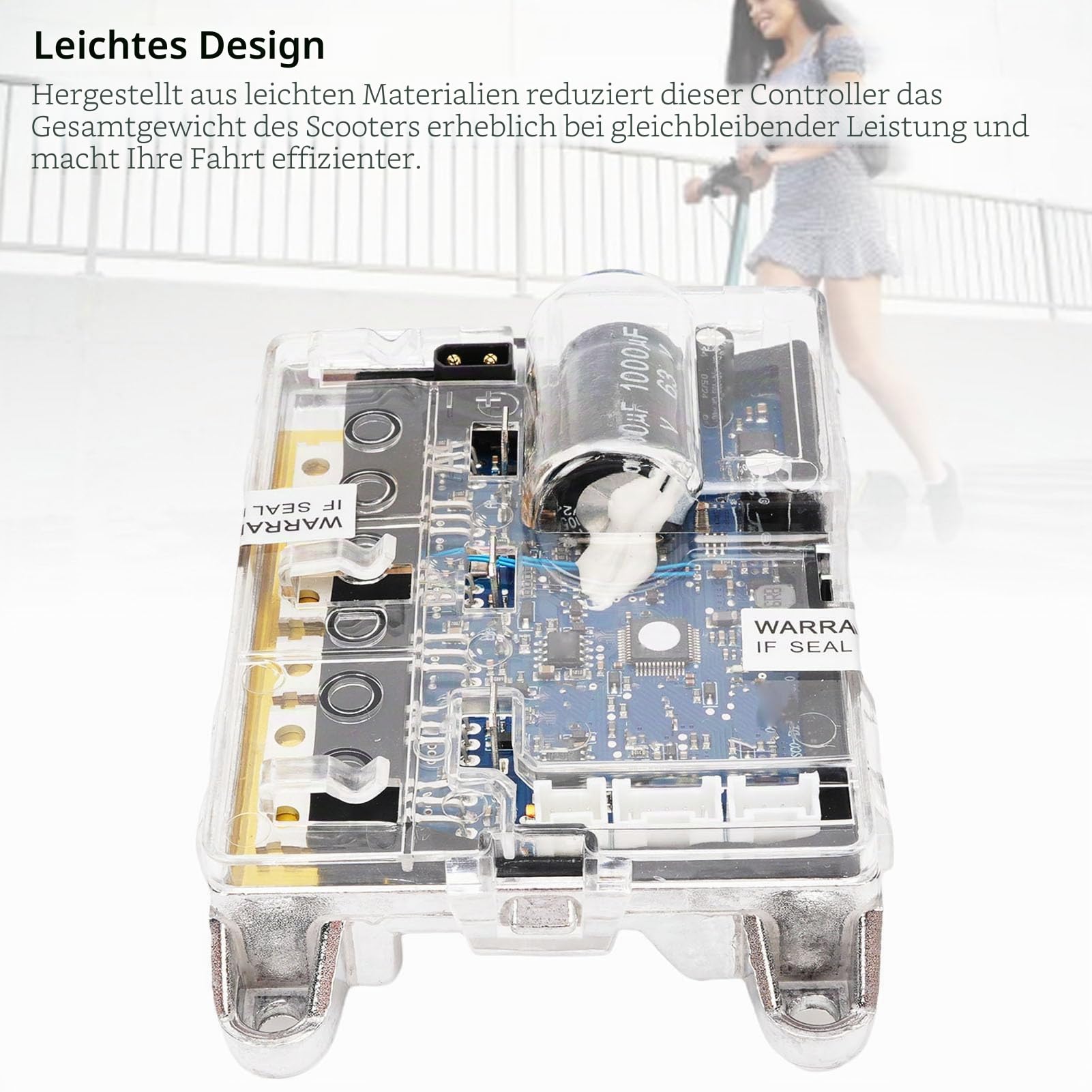 BuyWeek Elektroroller Motherboard Controller für Xiaomi M365/Pro/Pro 2, E-Scooter Steuerplatine V3.0 E-Roller Mainboard Controller Ersatz