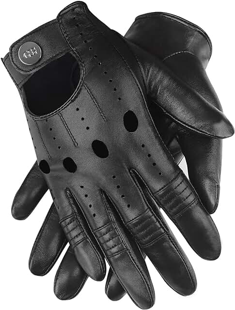 GSG Genuine Leather Gloves Sheepskin