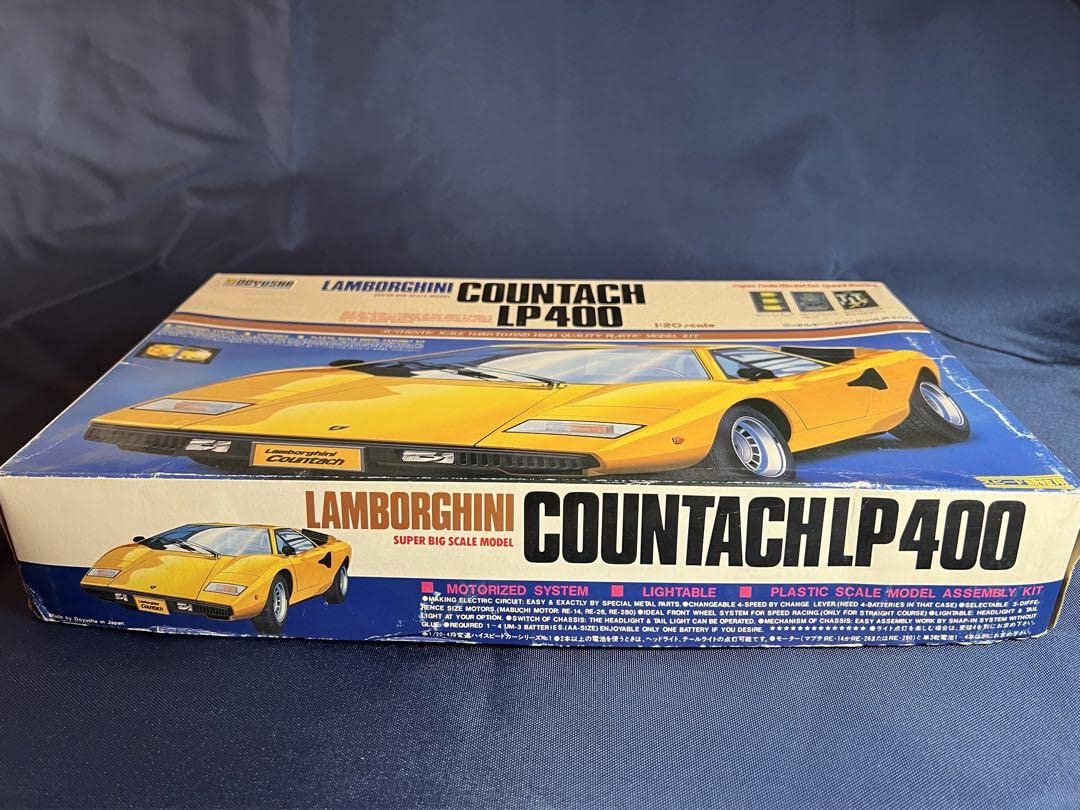 【訳あり】1/12 童友社 ランボルギーニ LP400 カウンタック Amazon | 1 20 品 童友社 ランボルギーニ カウンタック LP400