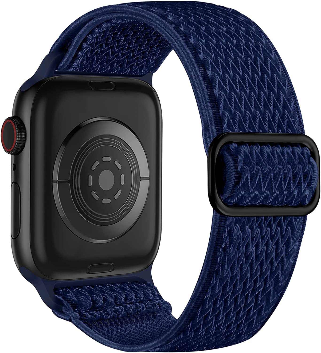 Lerobo Stretchy Nylon Bands Compatible with Apple Watch 44mm 45mm 42mm 49mm iWatch SE/Series 9 8 7 Series 6 5 4 3 2 1 Ultra 2 for Women Men,Soft Adjustable Solo Loop Sport Elastic Band Accessories