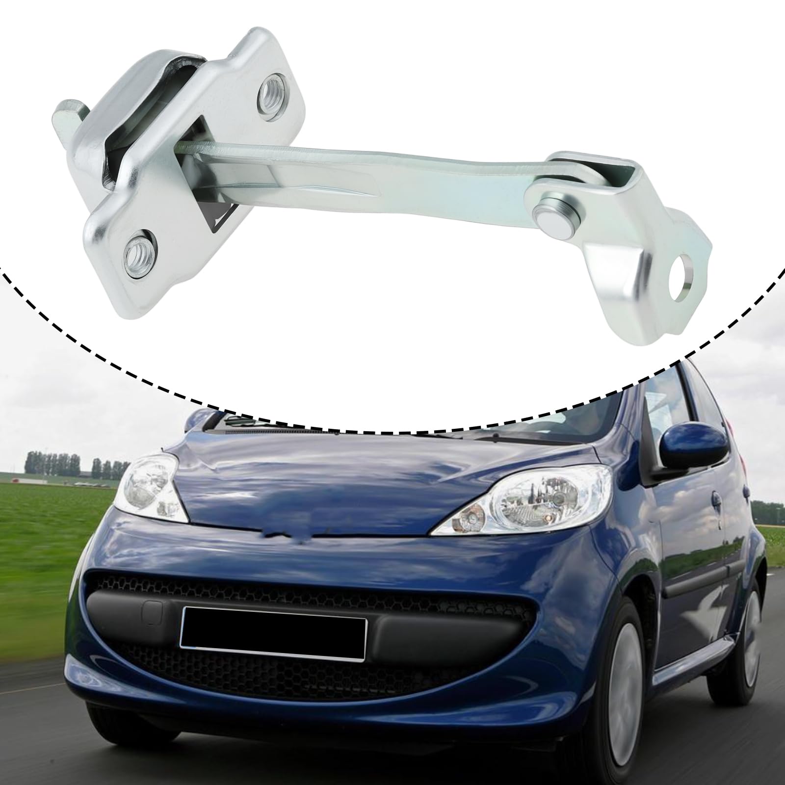 ECSiNG Limitatori Di Apertura Porte Auto 9181T8 B000760180 2312061 Compatibile Con Citroen C1 Compatibile Con Peugeot 107