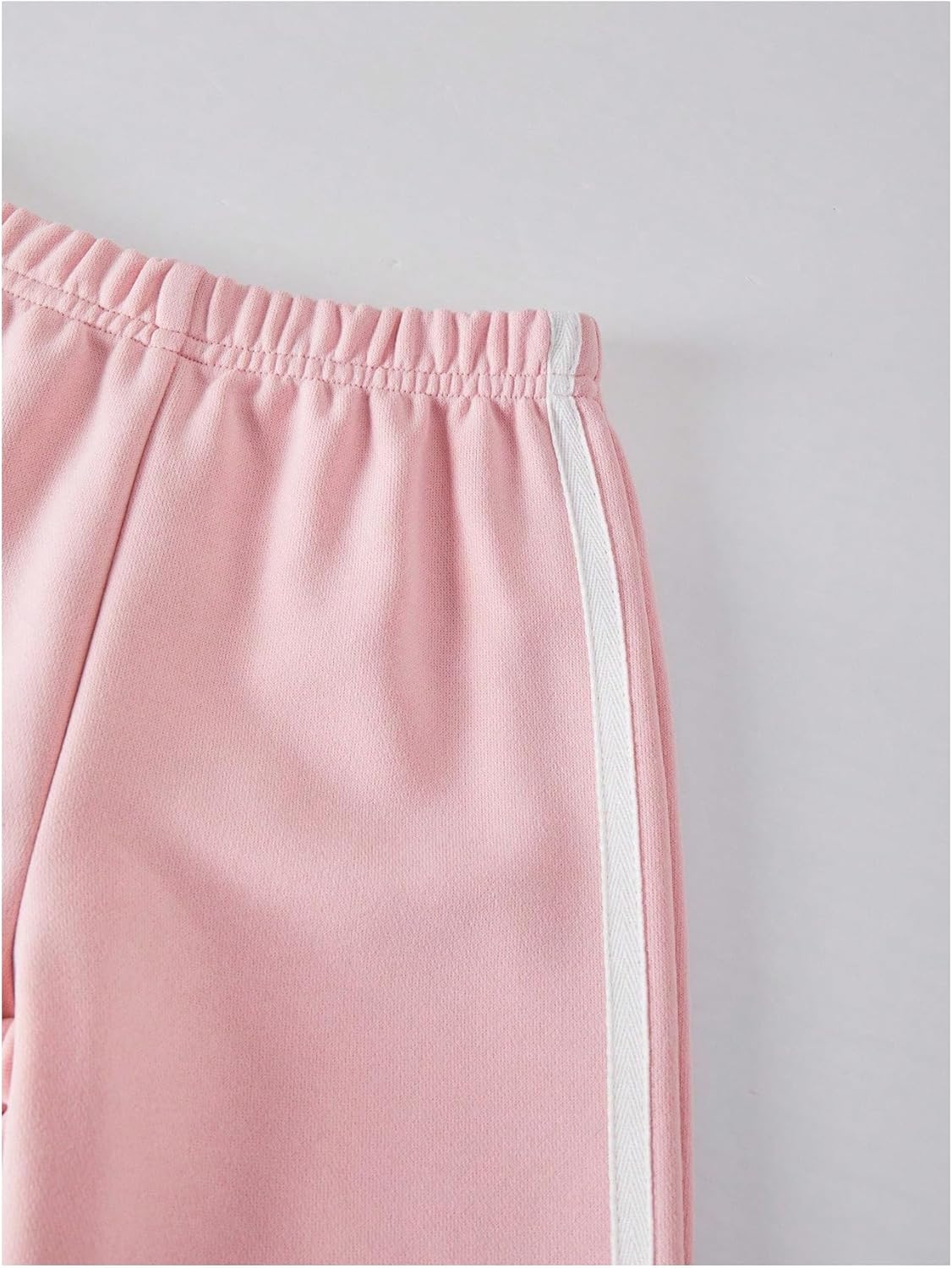 SOLY HUX Toddler Girl's Fall Clothes 2 Piece Set Bowknot Crewneck Sweatshirts and Wide Leg Pants Sports Outfits - Image 5