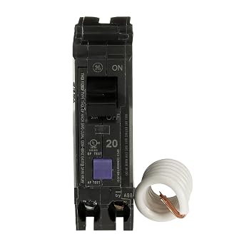 ABB Q-Line THQL1120DFP 20A Dual Function AFCI/GFCI Circuit Breaker 20 Amp Single Pole 120 VAC Breaker Arc Fault Circuit Interrupter & Ground Fault Circuit Interrupter Plug-in Mount Type