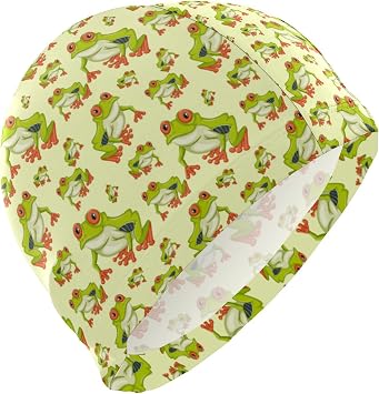 Swimming Cap Animal Funny Unisex Adult Swim Cap Polyester