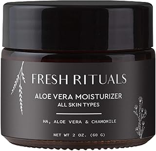 Vegan Face Moisturizer with Hyaluronic Acid, Aloe Vera and Niacinamide | 2 ounce | Cruelty Free, Paraben Free, Natural Ingredients | Light Weight Daily Use Moisturizing Cream