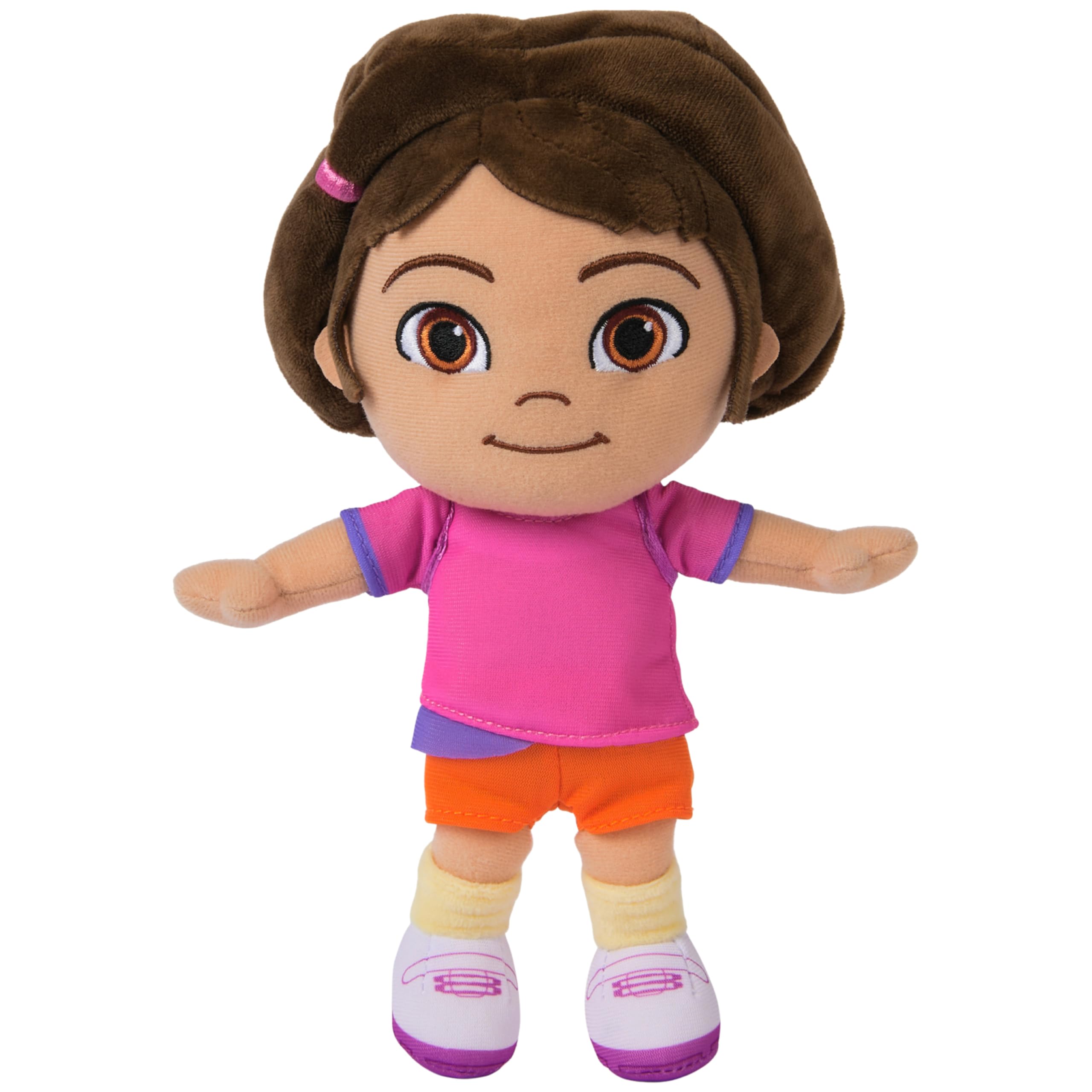 Official Dora Plush Doll, Educational Toys, Plush Toys, Stuffed Animal for Ages 3 and Up, 8"