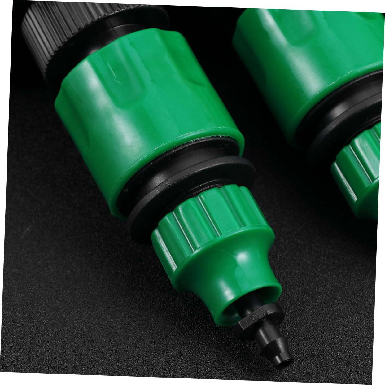 Gatuida Distribuidor De Agua De Cuatro Vías Válvula De Riego para Jardinería Divisor De Manguera De Jardín Accesorios para Manguera De Agua Adaptador Separador Automático