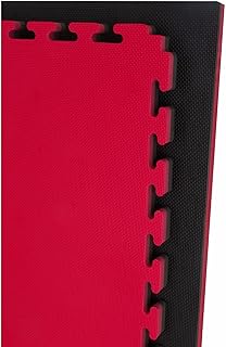 Martial Arts Jigsaw Matss 40mm x 4sqm Black and Red Reversible