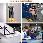 Proster 210PCS Aluminum Blind Rivets Assortment Kit - 8 Most Common Sizes (3/32" to 1/4") for DIY, Auto Repair, Metalworking & Home Maintenance with Portable Storage Case