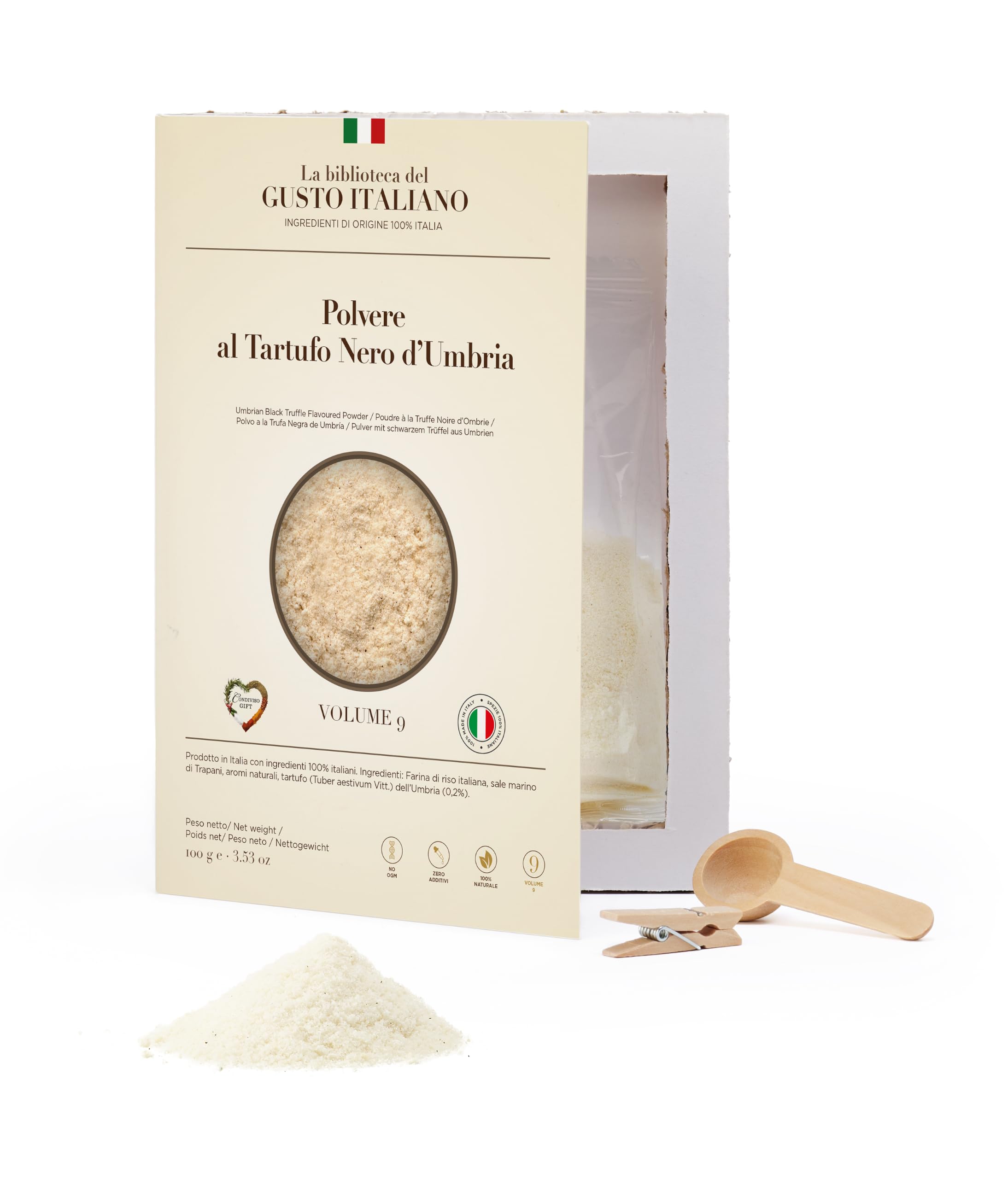 Condiviso GIFT - Set 3 Especias Trufa Negra Italiana - Caja Regalo