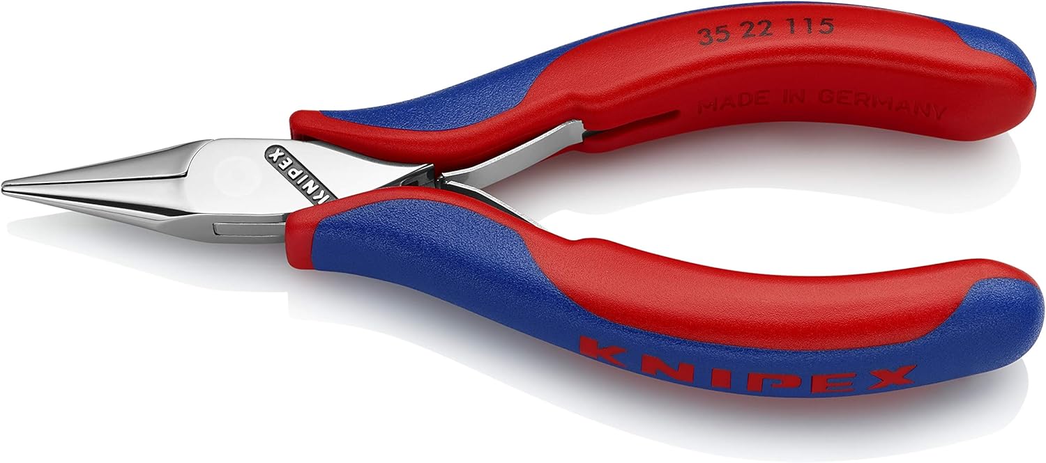 KNIPEX Electronics Pliers-Half Round Tips, 4.5