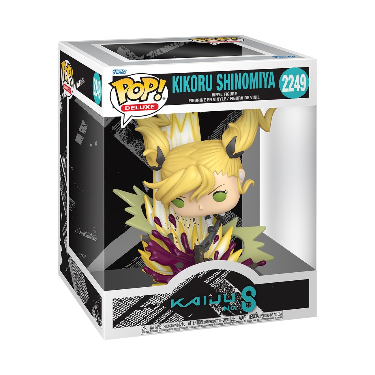 Amazon.com: Funko Pop! Deluxe: Kaiju No8 - Kikoru Shinomiya