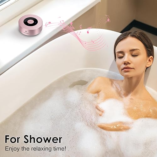 Miniatura 8 de XLEADER Mini altavoz Bluetooth (caja de regalo) Altavoces portátiles Bluetooth inalámbrico con entrada micro SDmicrófonoauxiliar, pantalla táctil,