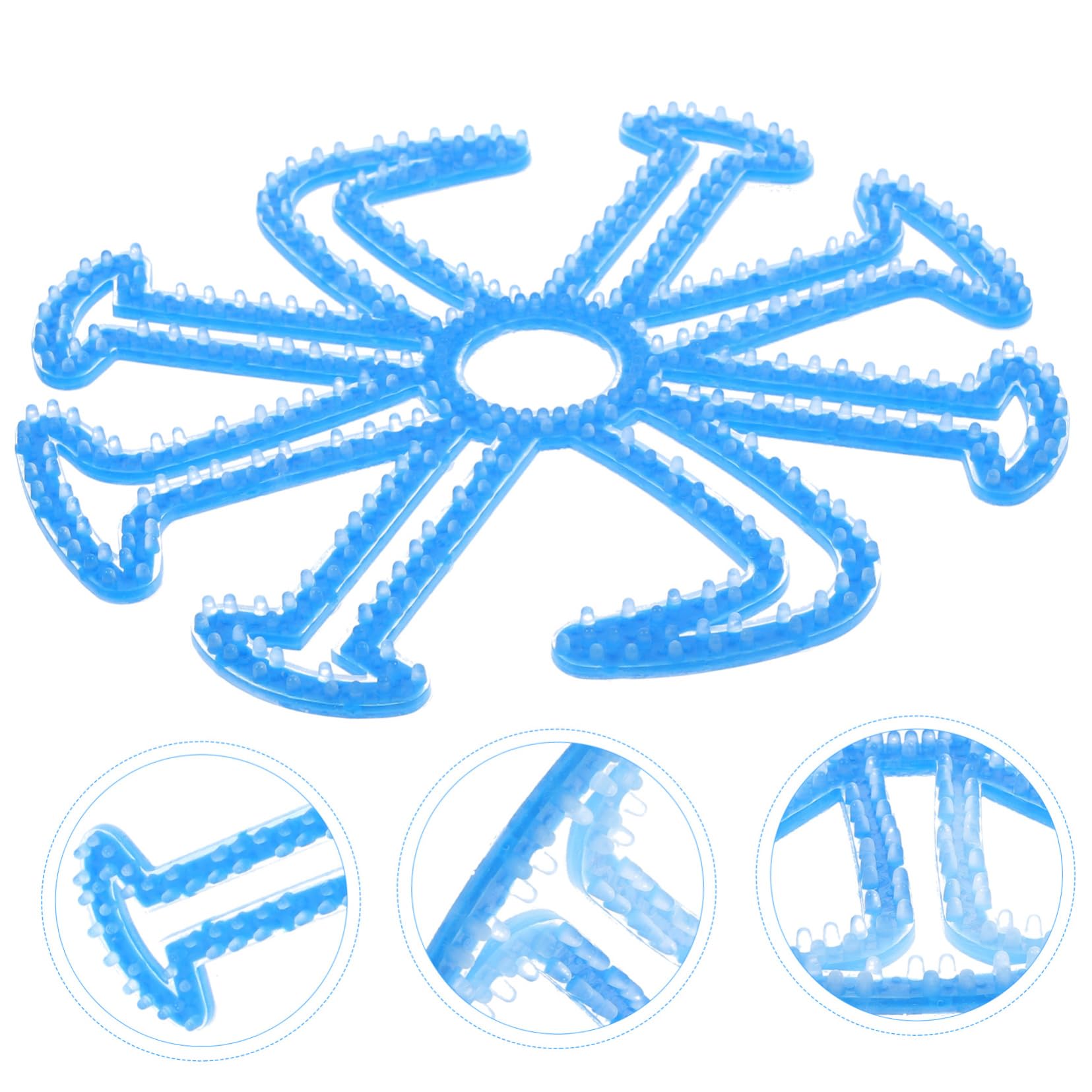 Hemoton Silicone Helmet Inner Pad for Bike Safety High Elastic Cushion for Comfortable Riding Breathable and Easy to Clean Protective Mat for Long Term Wear