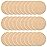 25 Pcs Women\'s Round Soft Makeup Beauty Eye Face Foundation Blender Facial Smooth Powder Puff Cosmetics Blush Applicators Sponges Use for Dry and Wet
