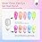 SAVILAND 15ml Glitter Silver Glassy Cat Eye Gel Nail Polish Castor Oil Vitamin E: Glazed Cateye Gel Polish Soak Off U V LED Reflective Shining Magnetic Nail Polish Art Magnet Home DIY Nail Salon
