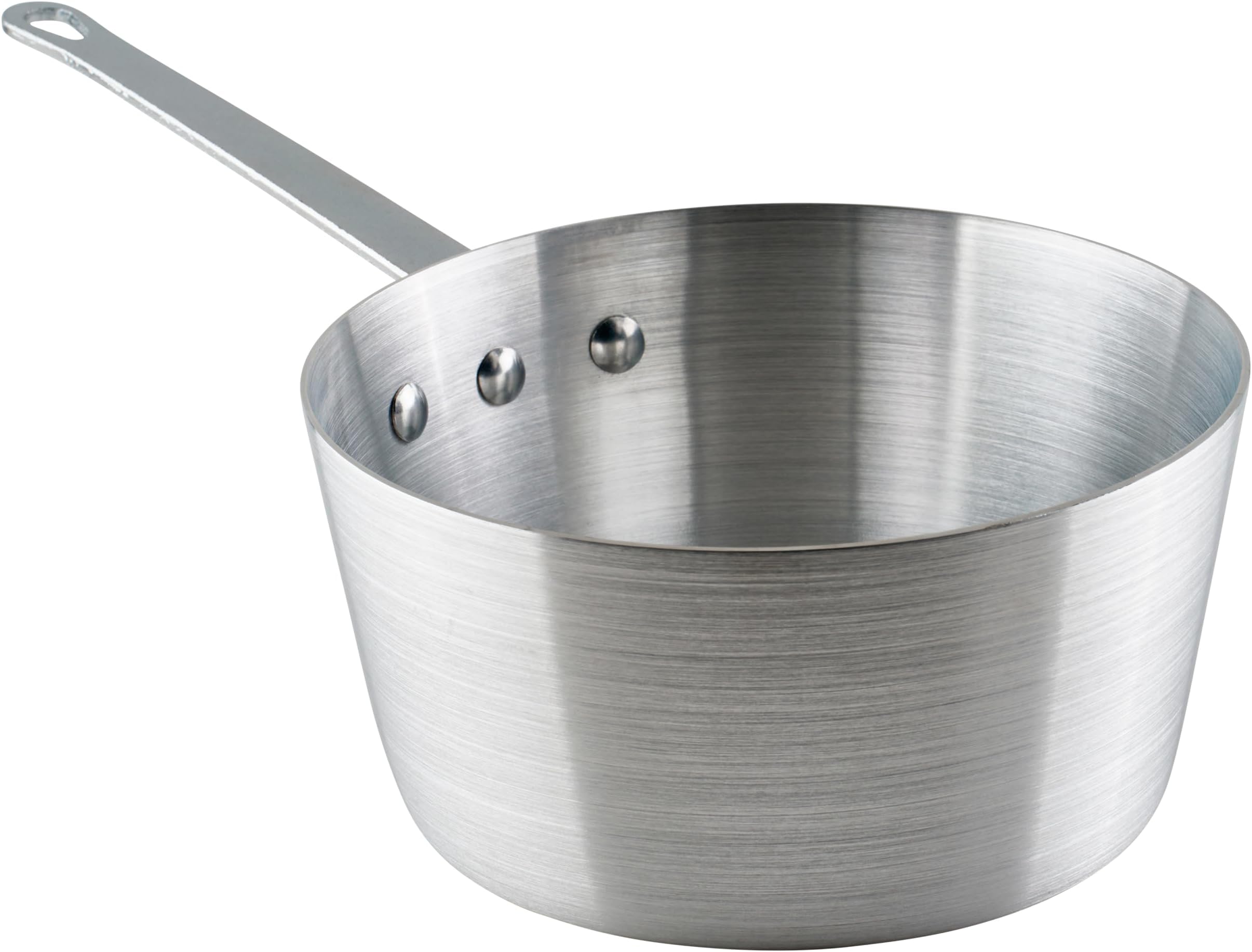 Heavy-Duty Aluminum Tapered Sauce Pan, 3mm, 3.75 Quart