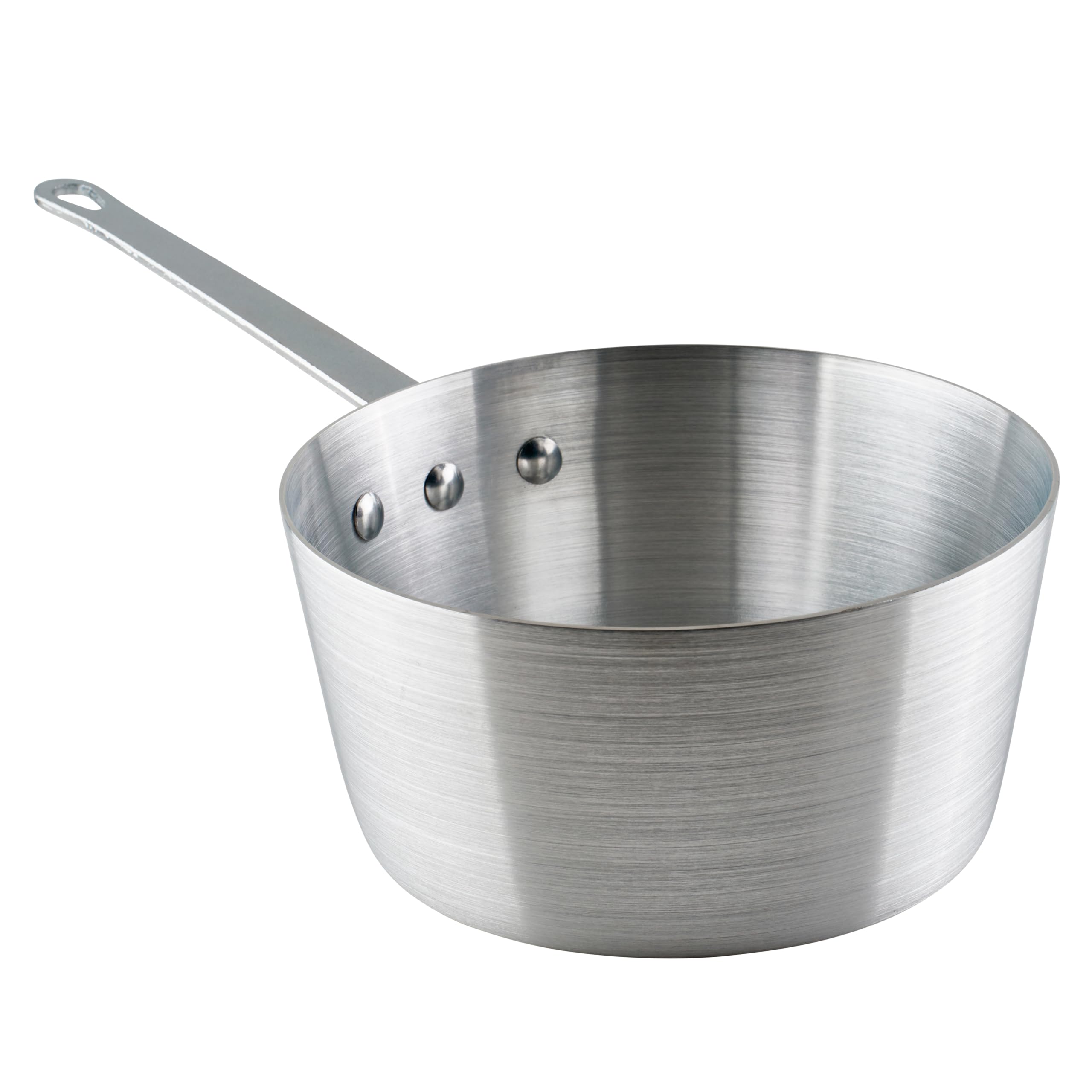 Winco Heavy-Duty Aluminum Tapered Sauce Pan, 3mm, 3.75 Quart