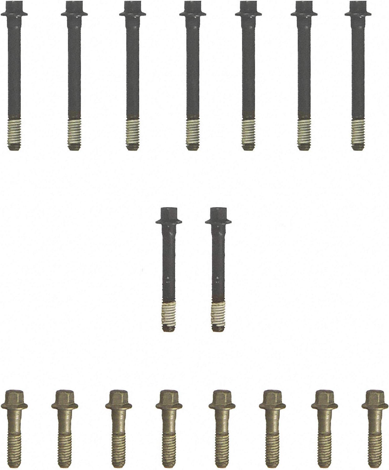 FEL-PRO ES 72856 Engine Cylinder Head Bolt Set for Chevrolet K1501