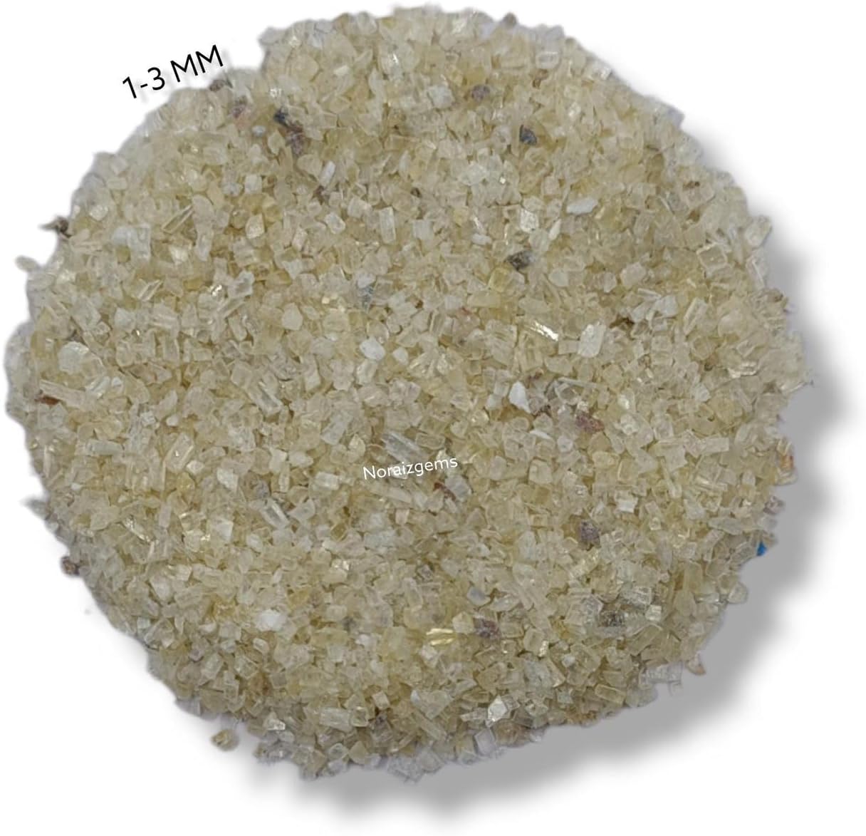 Crushed Yellow Calcite Gemstone Powder All Size Yellow Calcite Coarse Stone Healing Powder Crush Stone Dust Powder Woodwork Inlay Powder (Dust Powder, 1000 Gram (35.27 OZ))