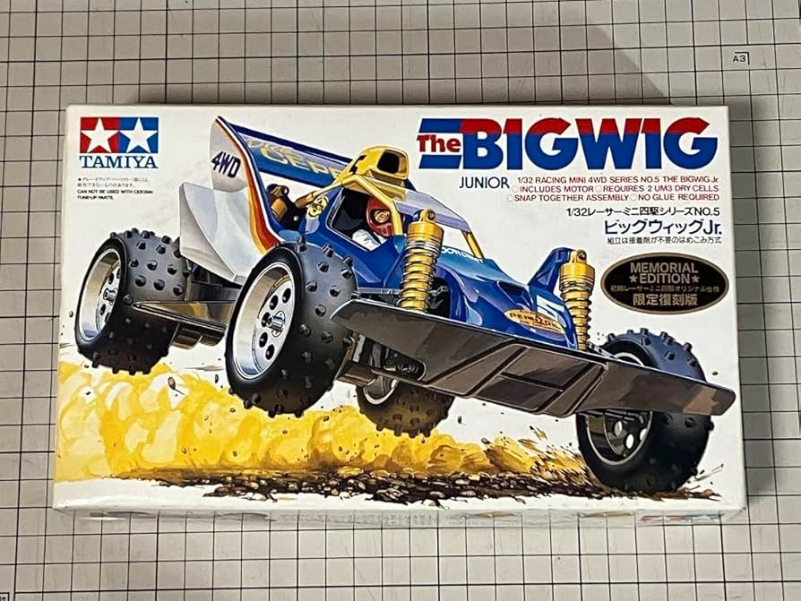 ミニ四駆 ビッグウィッグJr BIGWIG 当時 小鹿 レア 未組立