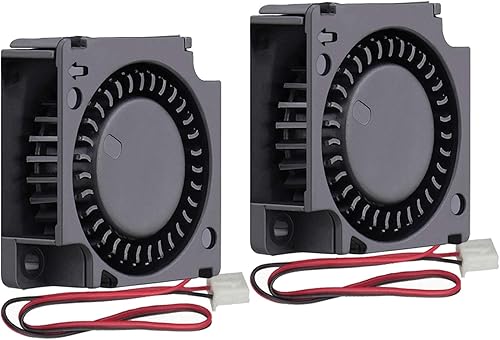 Gdstime 1.181 in x 1.181 in x 0.394 in 12V Mini ventilador de enfriamiento sin escobillas doble rodamiento de bolas