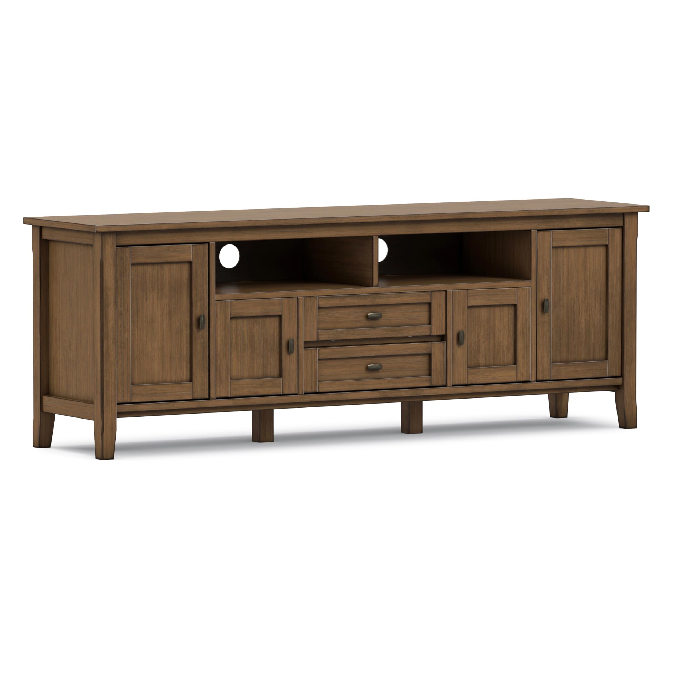 SIMPLIHOME Warm Shaker TV Stand