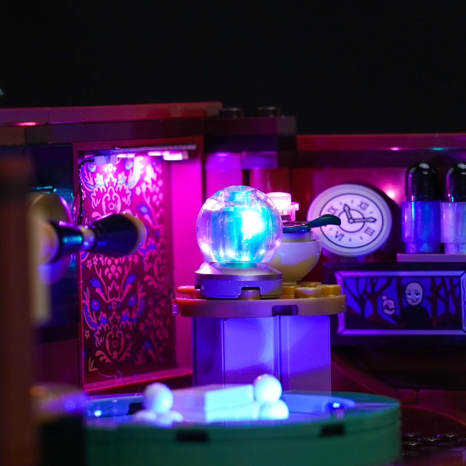 LED Lighting Compatible with Lego 76785 Wednesday Thing’s Apartment - JUST Lights,Light Kit Compatible with Lego Wednesday 76785,NOT Included The Model