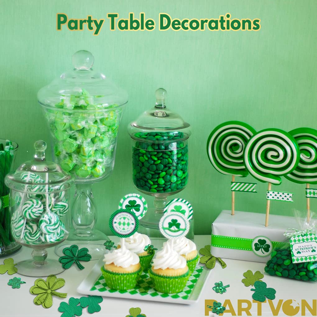 Whaline Decoraciones De Mesa Para El Día De San Patricio, 100 Monedas De  Plástico De Buena, image size:1020x1020