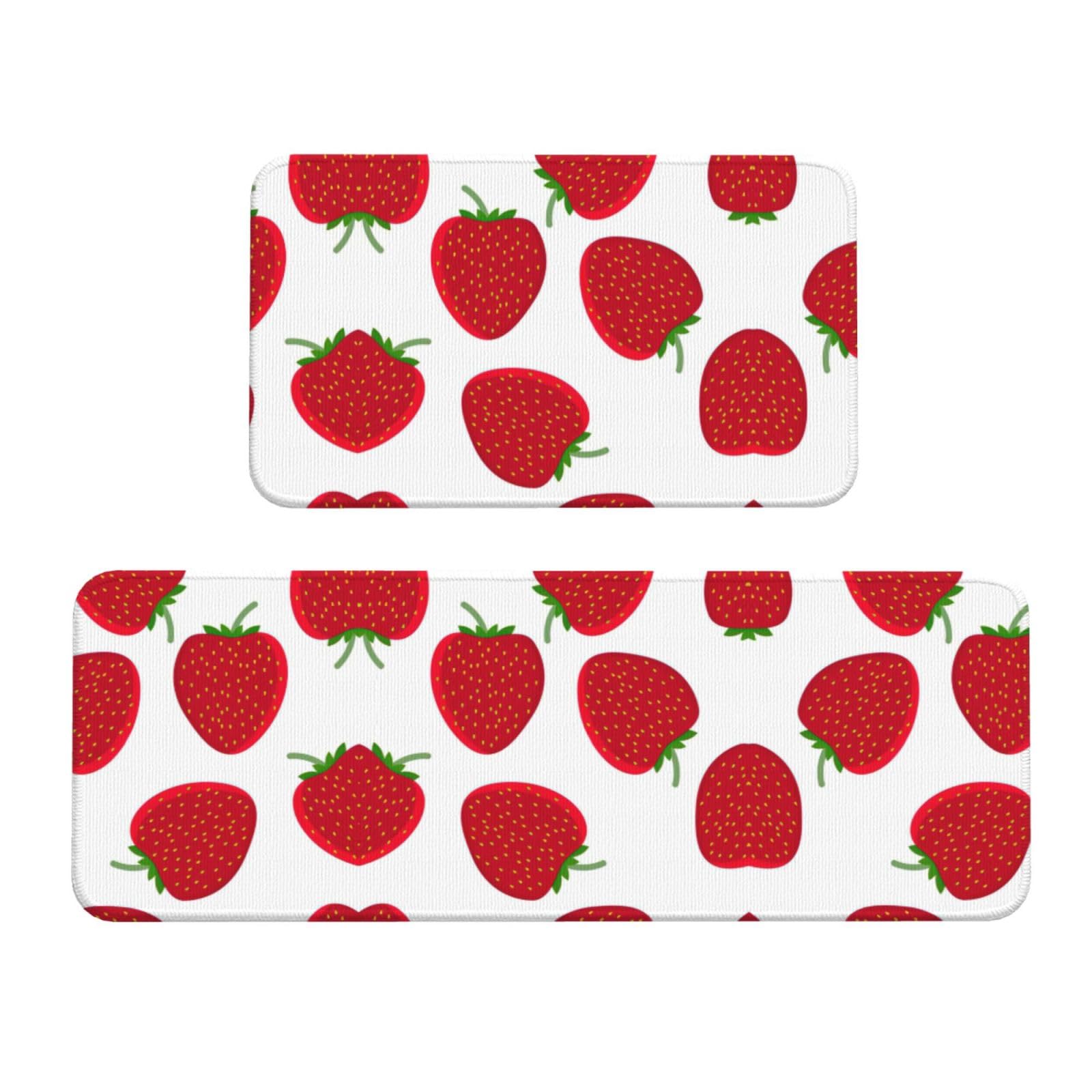Tapis de cuisine imperméables EdWal lot de 2 antidérapants