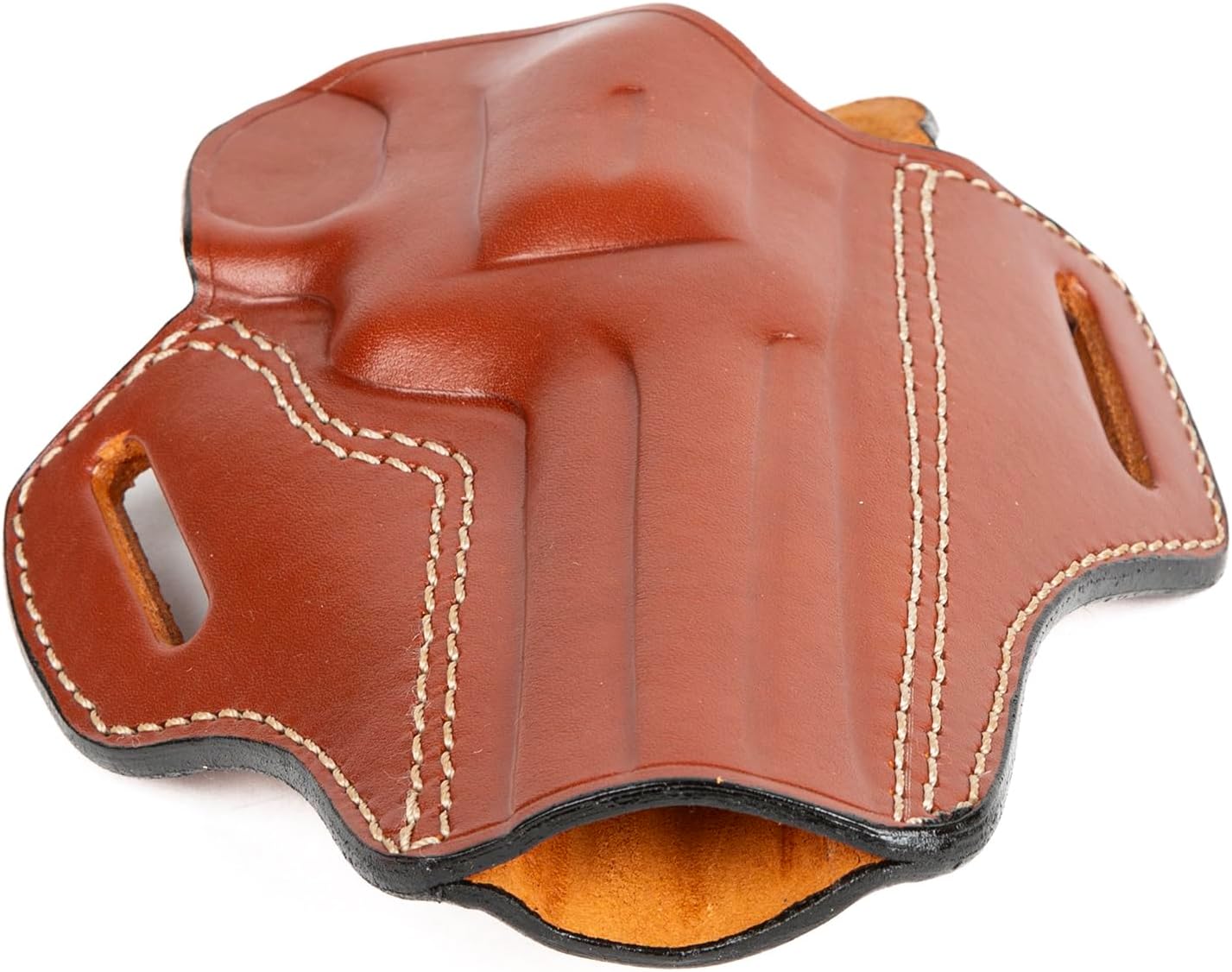 for Colt Python 4 inch Revolver Fast Draw Owb Leather Gun Holsters