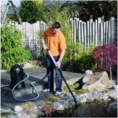 Miniatura 6 de Half Off Ponds CleanSweep 1400 Pond Vacuum with a 13' Intake Suction Hose, 4 Extension Tubes, 3 Vacuum Nozzles, a 6.5 Foot Output Hose, and a Debris