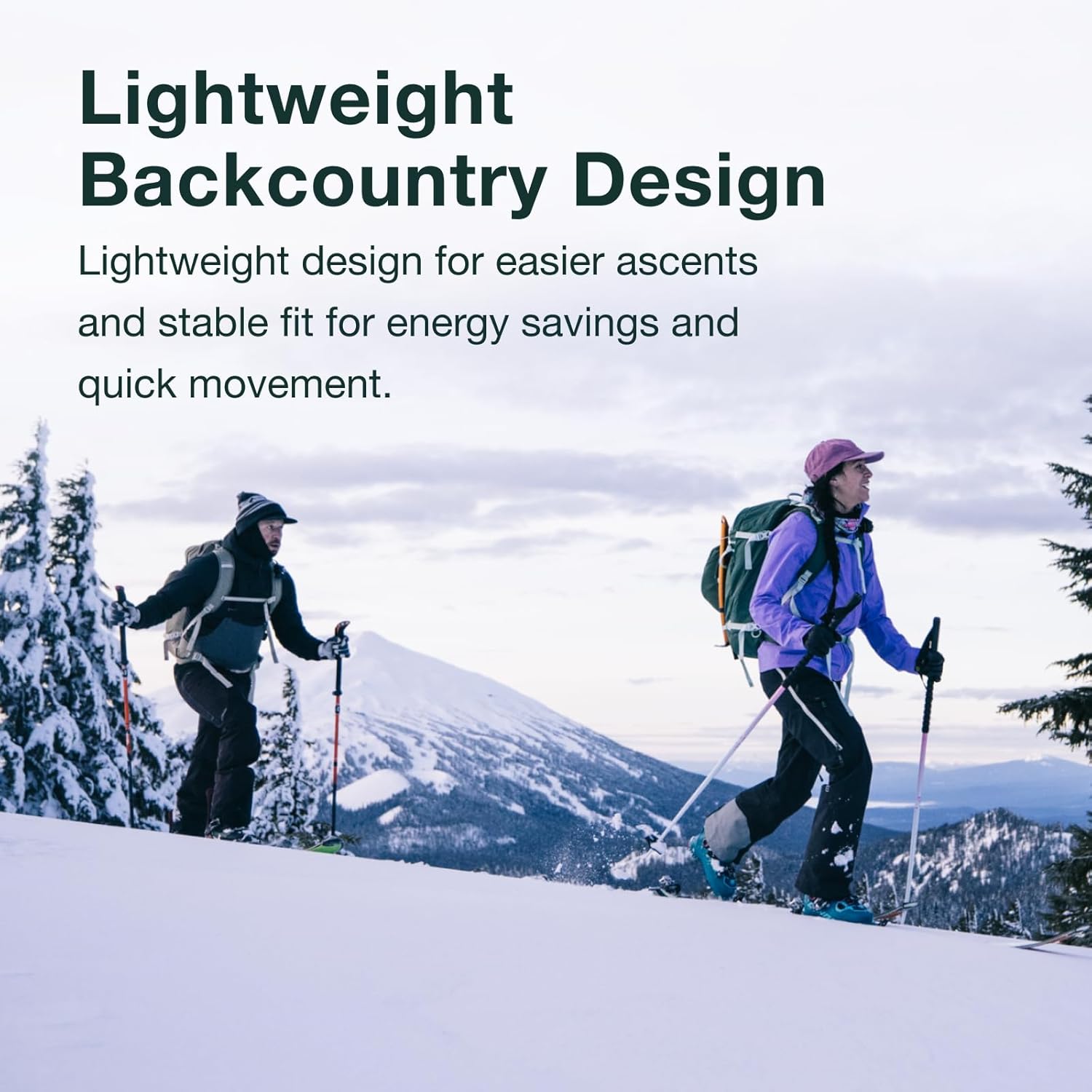 Osprey Sopris 25L Ski and Snowboard Backpack - Lightweight Women's Backcountry Pack - Avalanche Safety Access - Diagonal & A-Frame Ski Carry, Snowboard Carry - 100% Recycled Nylon, Magma Brown - Image 3