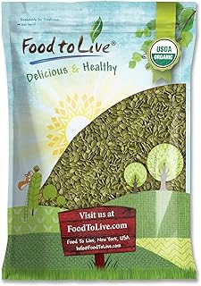 Food to Live Organic Raw Pepitas, 12 Pounds — Non-GMO, Pumpkin Seed Kern...