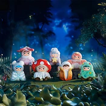 Amazon.co.jp: POP MART PUCKY Forest Party ぬいぐるみ