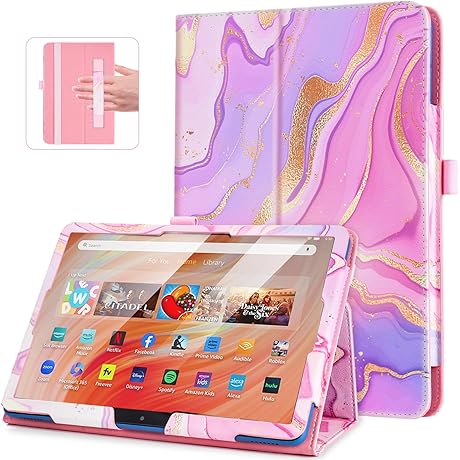 FWWANG Case for All-New Kindle Fire HD 10 Tablet 2023, Kindle Fire...