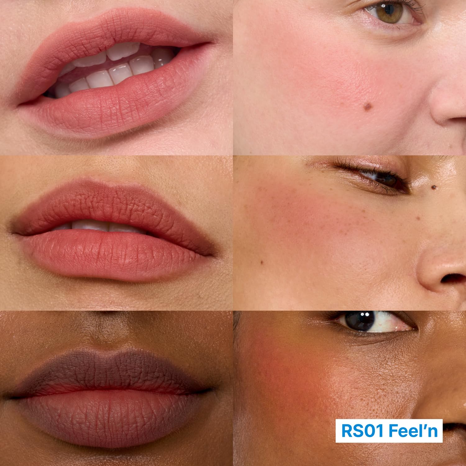 fwee Blurry Pudding Pot | Airbrushed Blush & Lip, Buildable & High Pigment, Long-lasting, Lightweight, Natural Soft Matte Finish, Satin Finish Blurring Blush - Feel’n (Rose Beige) | 0.17 oz - Image 2