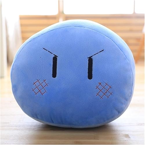 Miniatura 5 de Peluche de peluche de peluche con diseño de dango de dibujos animados para bebés Kawaii, cojín de anime, regalo para niños (color azul 2, altura