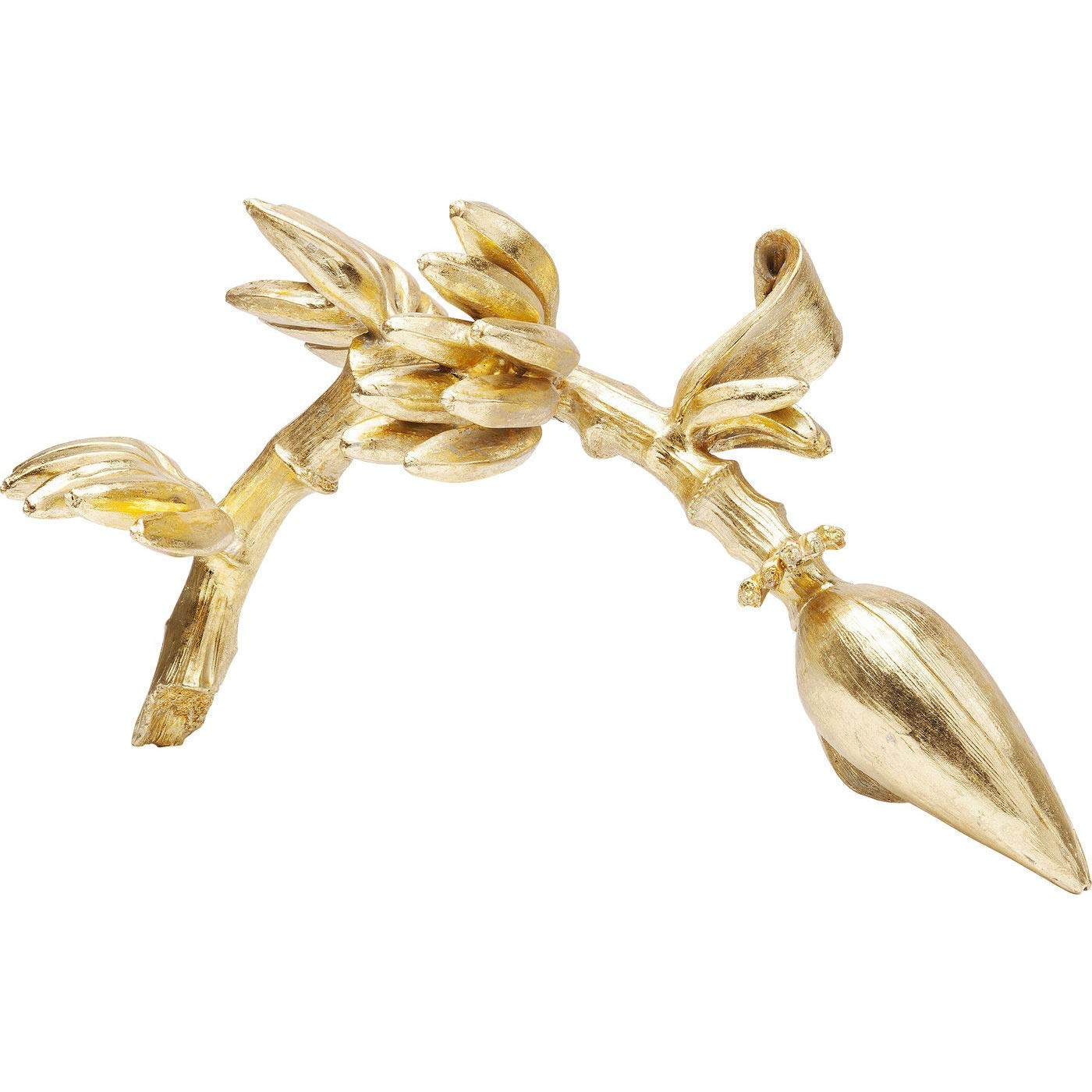 Objet décoratif en forme de banane doré Kare en taille unique pour salon moderne