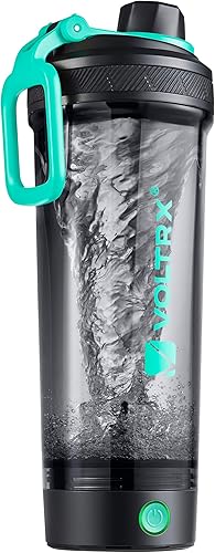 Miniatura 22 de VOLTRX Botella agitadora eléctrica de proteínas, vaso mezclador recargable por USB para batidos y reemplazos de comidas, de tritán, sin bisfenol A,