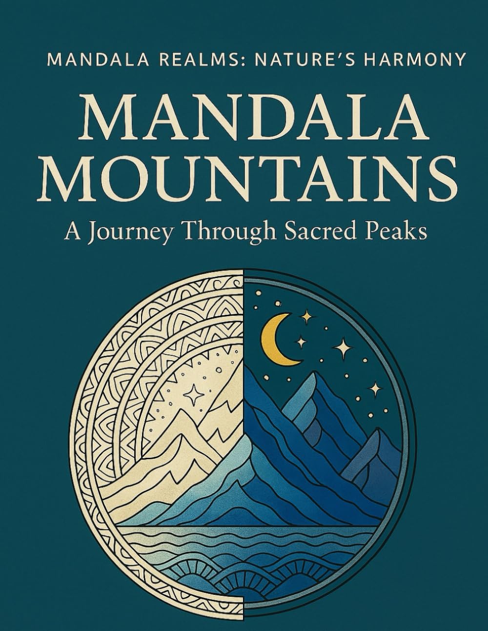 Mandala Mountains: A Scenic Natural Colouring Book for Adults: 40 Tranquil Mountain Mandalas for Mindfulness, Relaxation & Creative Calm (Mandala Realms)