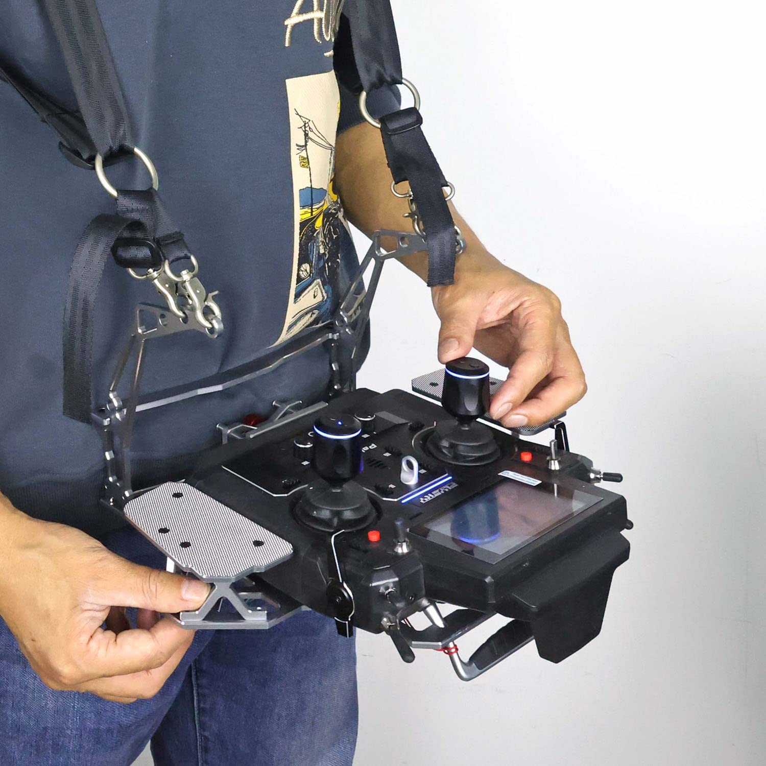 Amazon.com: wheelfun Metal Tray Holder with Strap for Flysky