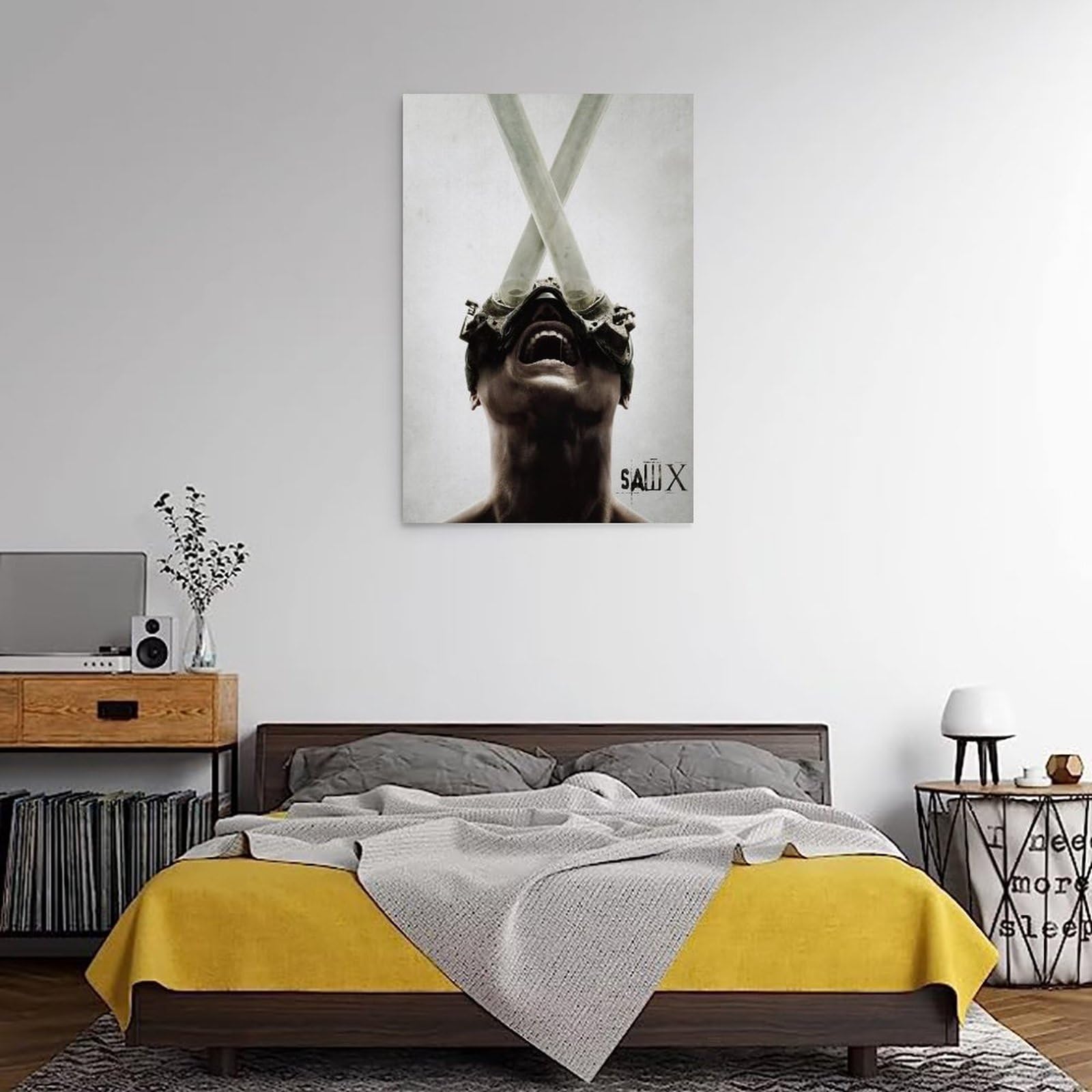 Amazon.co.jp: Saw X Poster ホラー映画ポスター キャンバス ウォール