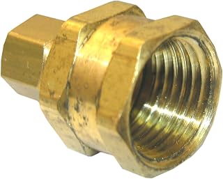 LASCO 17-6617 1/4-Inch Compression by 1/2-Inch Female Pipe Thread Brass Adapter
