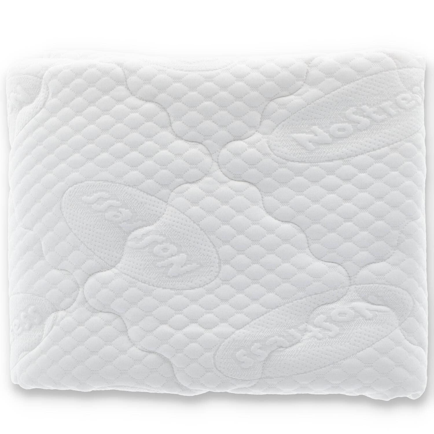 CASA TESSILE Topper Letto Double No Stress Topper per Materasso, Coprimaterasso Trapuntato, Anallergico e Traspirante con Elastici - Matrimoniale