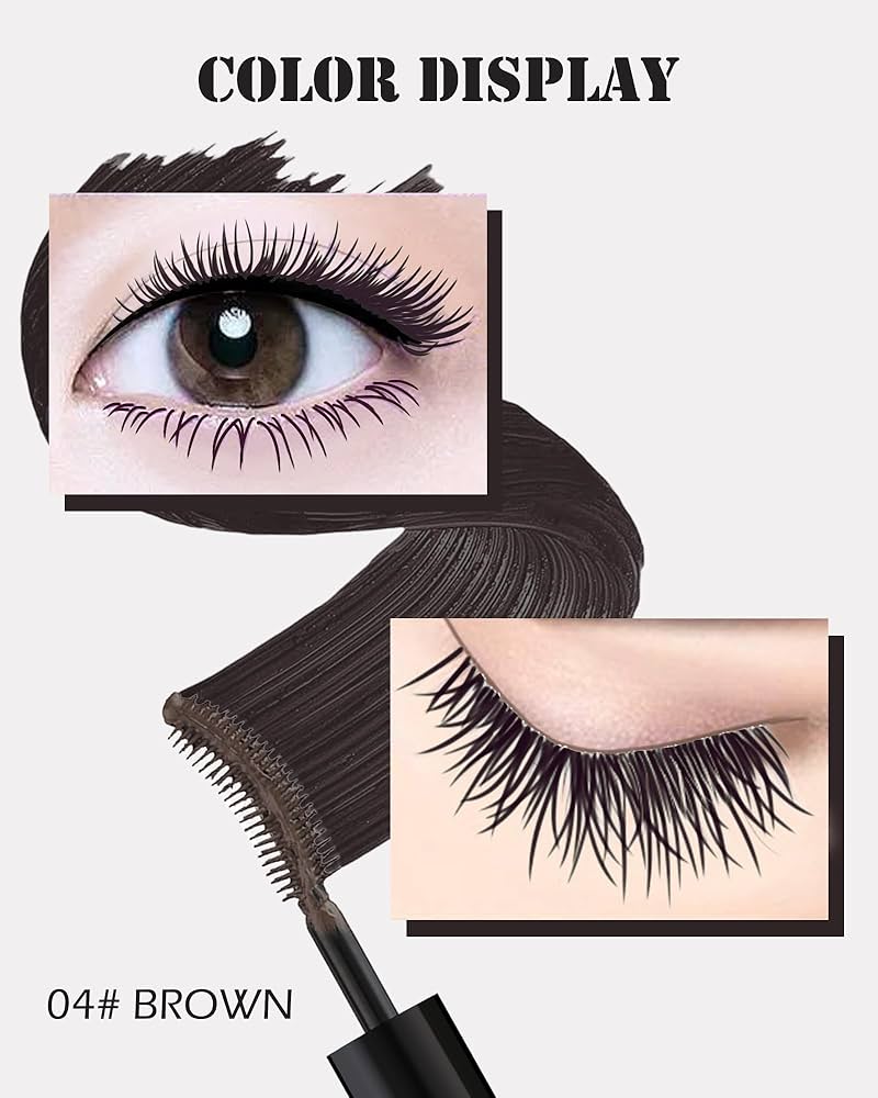 Amazon.com : Waterproof Brown Mascara Volume and Length,Long