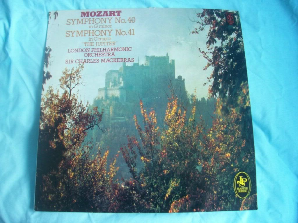 CFP 40253 Mozart Symphony 40/41 LPO Mackerras LP